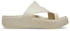 Crocs Getaway Platform Toe Loop Sandalen Sandstone