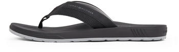 Tommy Hilfiger Molded Beach Sandal Logo schwarz