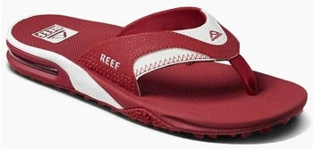 Reef Fanning Pregame Sandale 2025 crimson weiß