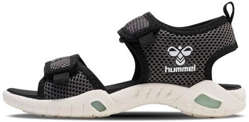 Hummel Sandal Flash Badeschuhe grau schwarz