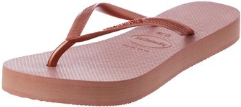 Havaianas Slim Flatform Sandalen braun rosé