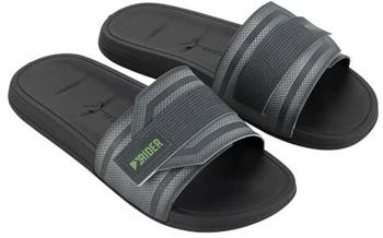 Rider Slaps WALK SLIDE Sandale 2025 schwarz grün