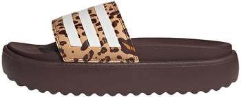 Adidas Adilette Platform Women shadow brown/cloud white/magic beige