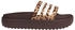 Adidas Adilette Platform Women shadow brown/cloud white/magic beige