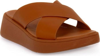 FitWear F-Mode Flatform FW5-592 Badelatschen braun