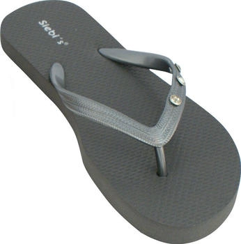 Siebi's Palma Flip Zehentrenner flach grau