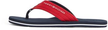 Tommy Hilfiger Zehentrenner 'NYC' marine rot weiß