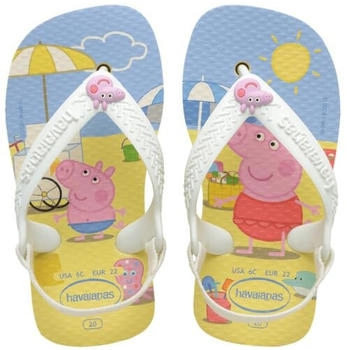Havaianas Unisex Baby Peppa Pig Flipflop buttercream