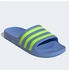 Adidas Aqua Adilette JS1127 blau-fusion limettengelb blau-fusion
