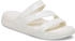 Crocs Getaway Patent Strappy Badesandalen weiß