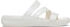Crocs Getaway Patent Strappy Badesandalen weiß