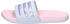 Adidas Adilette Cloudfoam Plus Stripes halblu/blspme/clpink