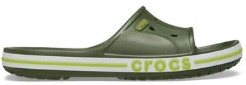 Crocs Bayaband Slide khaki/wei&szlig;/hellgr&uuml;n