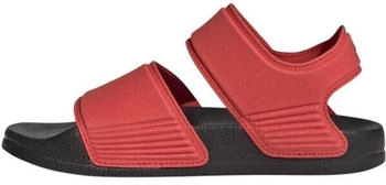 Adidas adilette bright red/core black