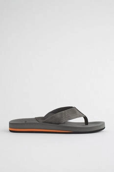 Next Fashion Flip Flops dunkelgrau