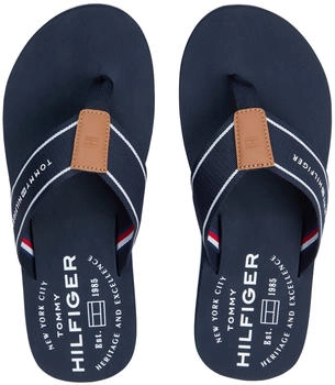Tommy Hilfiger SPORTY HILFIGER BEACH SA navy/braun/weiß