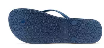 Brasileras Flip Flops dunkelblau/weiß
