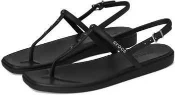 Crocs Miami Studded Thong Flip schwarz