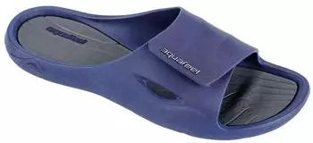 Fashy Aquafeel Bath Slippers with Velcro Fastener blau/grau