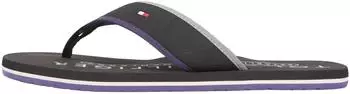 Tommy Hilfiger Patch Beach Sandal schwarz
