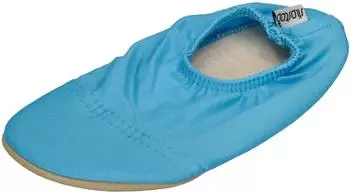 Slipstop Schwimmschuh neon blau Junior