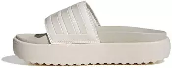 Adidas Adilette Platform Women wei&szlig;