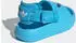 Adidas Adifom Adilette Kids sky rush/cloud weiß/solar gelb