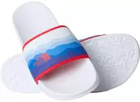 The North Face Herren Base Camp III Slides, Sky Scene Print/Tnf Whi, 40.5