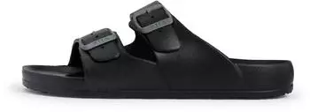 Fila Matero Slipper mit zwei Schnallriemen schwarz