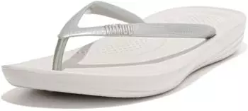 FitWear IQUSHION Ergonomic Flip-Flops beige/silber