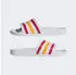 Adidas Aqua Adilette cloud white/team power red 2/crew yellow