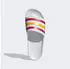 Adidas Aqua Adilette cloud white/team power red 2/crew yellow