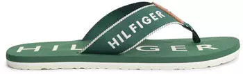 Tommy Hilfiger Essential Beach Sandal (FM0FM01369) gr&uuml;n
