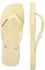 Havaianas Slim Square Logo Metallic (4148257) buttercream/white