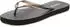 Lascana Flip-Flops with water-repellent and lightweight sole VEGAN schwarz