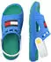 Tommy Hilfiger Bath Sandal Clog with Swivel Strap hellblau