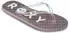 Roxy Viva Jelly Flip Flops white/champagne