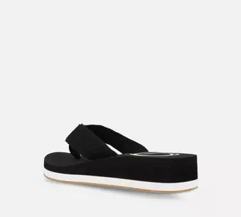 O'Neill Agate Women Semi-Wedge Flip Flops schwarz