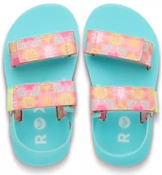 Roxy Cage Sandal weiß/orange/pink