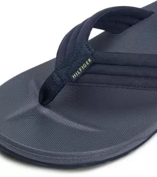 Tommy Hilfiger Comfort Padded Perf Beach Sandal (FM0FM05712) desert sky
