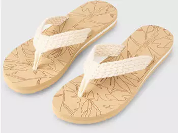 O'Neill Floral Sandals snow white