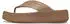 Crocs Getaway Platform Flip Slip-On Sandals milk chocolate