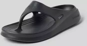 Lacoste Flip Flops with Label Embossing anthrazit