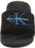 Calvin Klein ESS SLIDE CV Sandal schwarz/dunkelblau