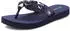 Lascana Bath Toe Separator Ultralight with Soft Band VEGAN dunkelblau/weiß