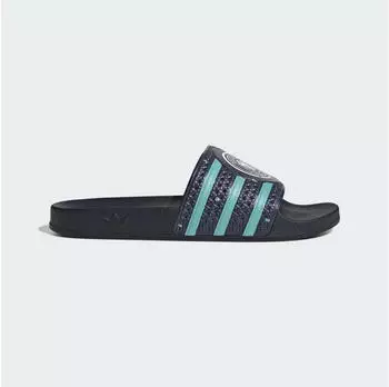 Adidas Trefoil Slide collegiate navy/flash aqua