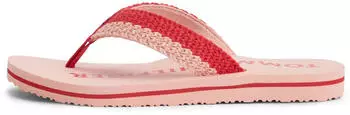 Tommy Hilfiger TH WEBBING SUMMER SANDAL rot