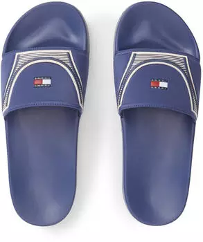 Tommy Hilfiger Seasonal Pool Slide blau