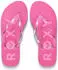 Roxy Viva Jelly Flip Flops sangria sunset