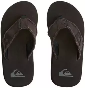Quiksilver Monkey Abyss Flat Sandal schwarz